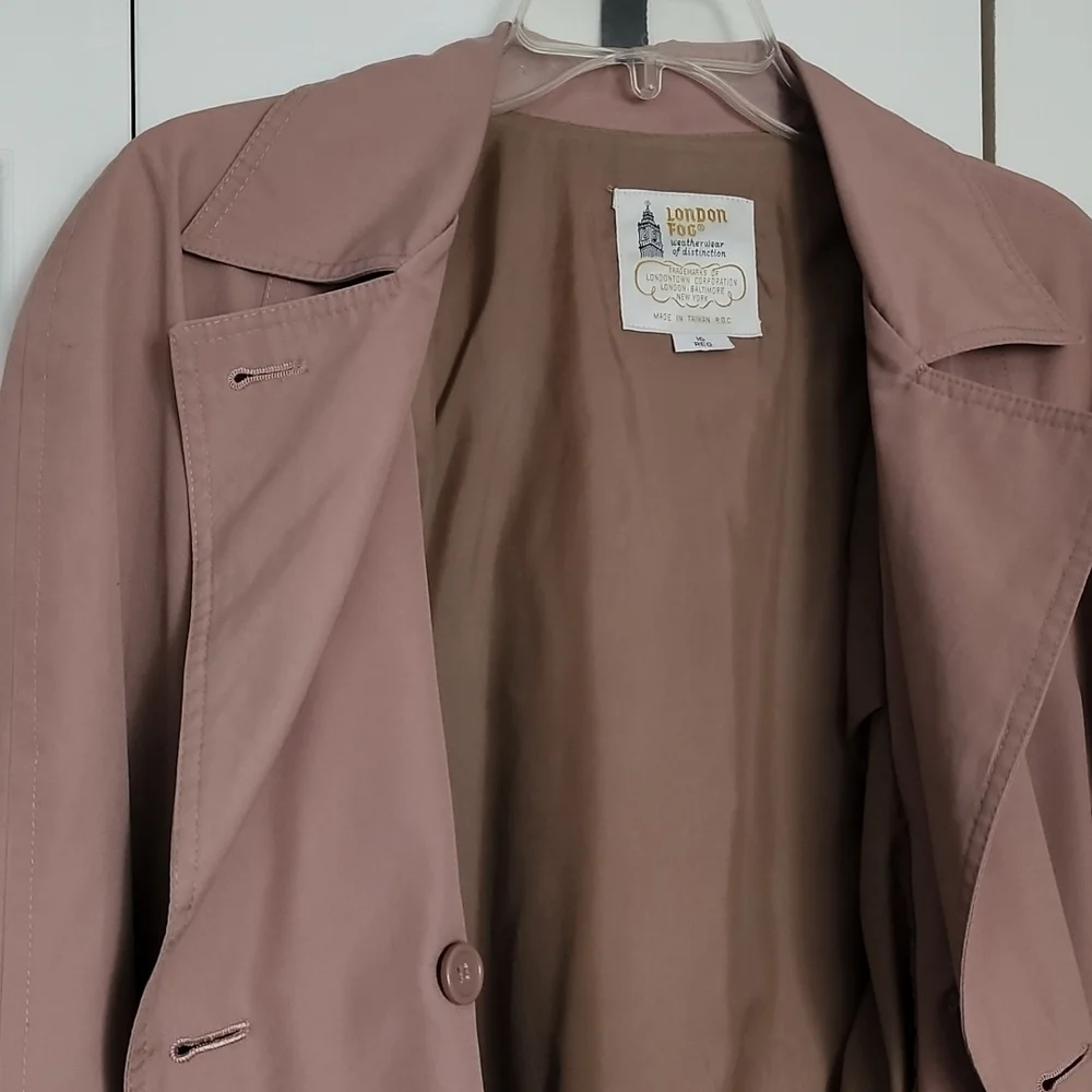 London Fog Vintage short Trench Coat - Picture 11 of 15
